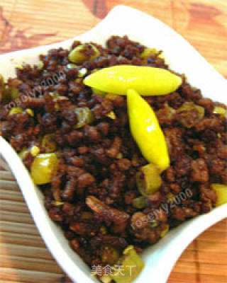 Minced Beef with Pickled Peppers recipe