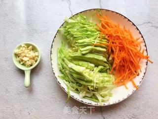 Cabbage with Cold Vermicelli recipe