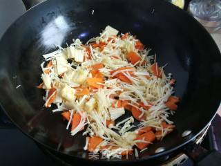 Fried Enoki Mushroom with Black Fungus recipe
