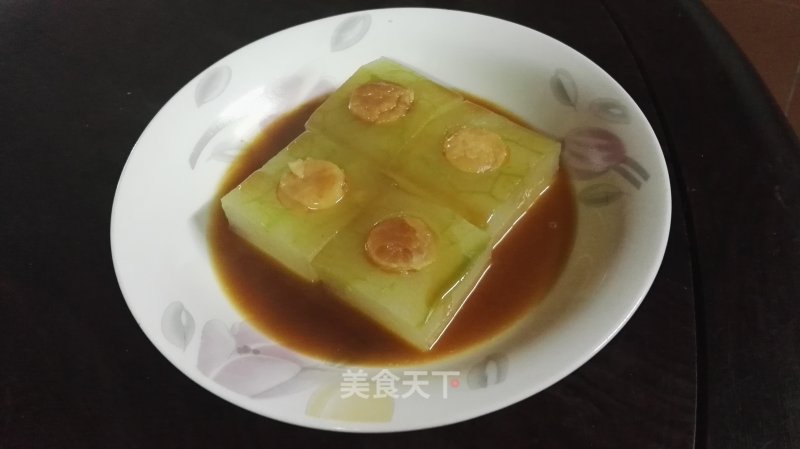 Steamed Scallop with Winter Melon recipe
