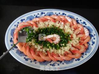 Steamed Shrimp with Garlic recipe