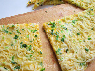 Noodle Omelette recipe