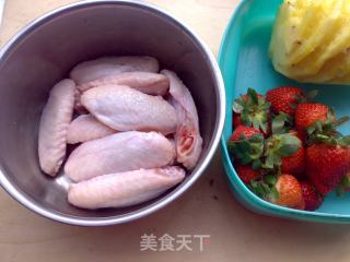Opening of The Year of The Snake: Strawberry Chicken Wings recipe