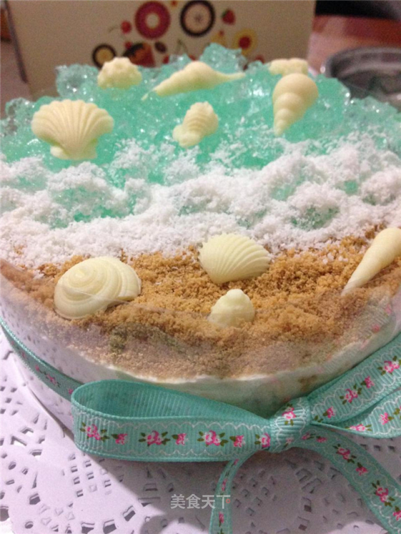 Ocean Mousse Cake recipe