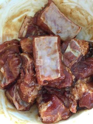 #aca烤明星大赛#cumin Pork Ribs Roasted Potatoes recipe