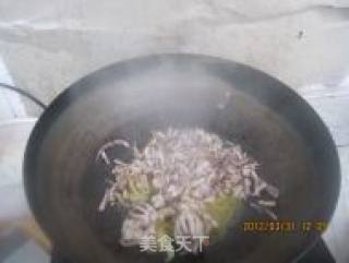 Fried Chives with Squid Feet recipe