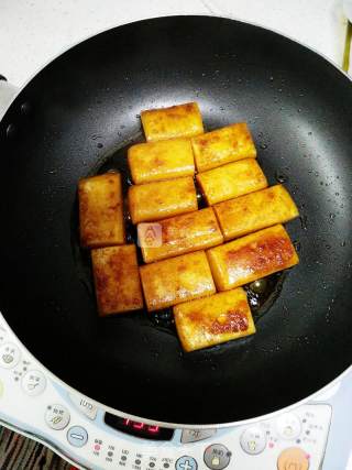 Pan-fried Soy Sauce Rice Cake recipe