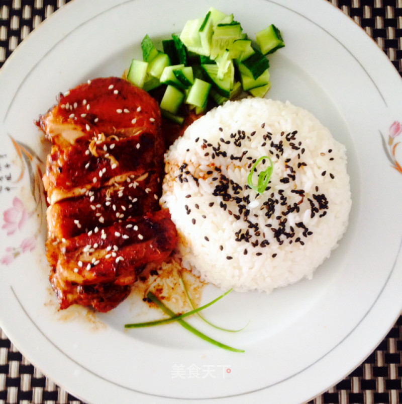 Teriyaki Chicken Drumstick Rice recipe