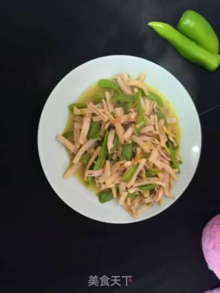 Green Pepper Squid Rings recipe