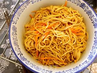 Cold Dry Noodles with Sauce recipe