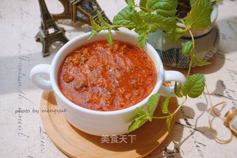 Tomato Beef Pasta Sauce recipe