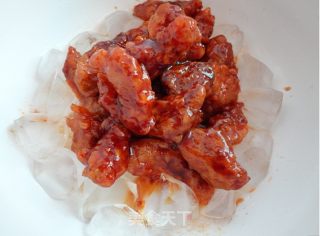 Iced Sweet and Sour Pork recipe