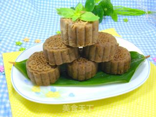 Colorful Snowy Mooncakes recipe