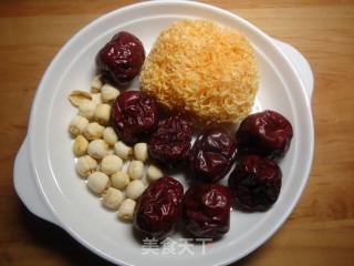 Red Date, Lotus Seed and Tremella Soup recipe