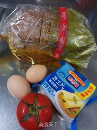 Cheese Egg Tomato Whole Wheat Sandwich recipe