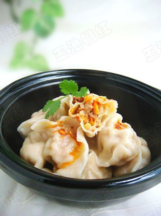 Carrot Pork Dumplings recipe