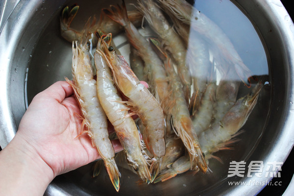 Braised Prawns in Oil recipe