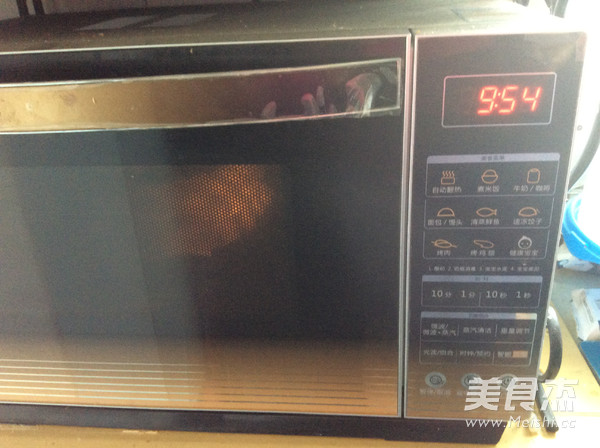 Microwave Garlic Enoki Mushroom recipe