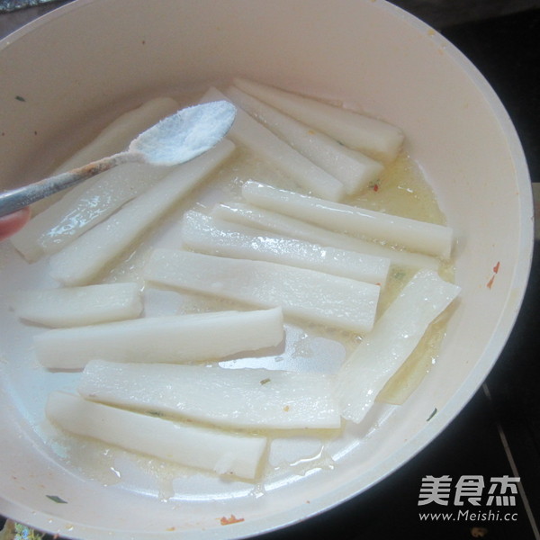 Braised Chinese Yam with Oil Curry recipe