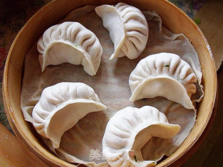 Steamed Dumplings with Assorted Vegetables recipe