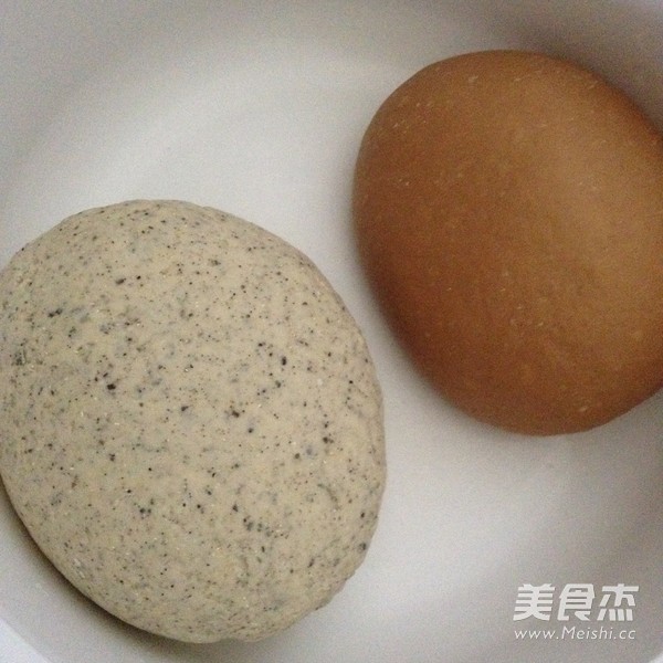 Brown Sugar Buns & Black Sesame Buns recipe