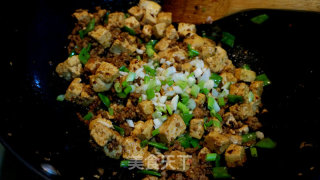 Laoganma Roasted Tofu with Minced Pork recipe