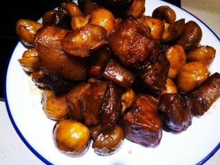 Braised Pork with Chestnuts recipe