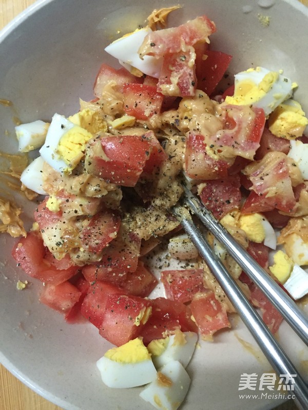 Tomato and Egg Salad recipe