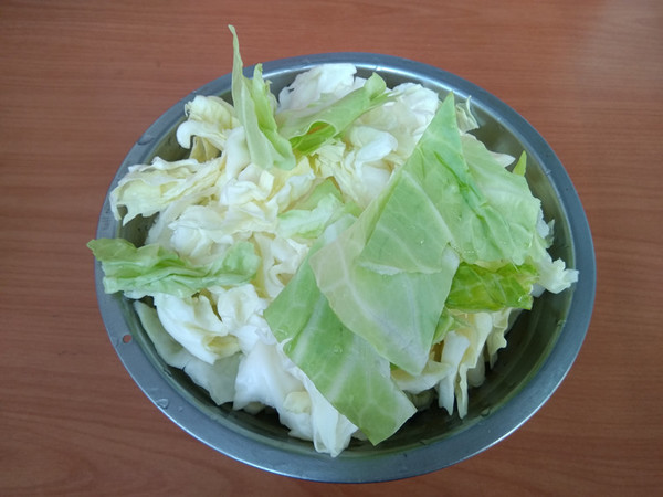 Stewed Cabbage with Hericium recipe