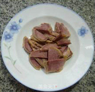 Bitter Gourd Pork Tongue Fried with Onions recipe