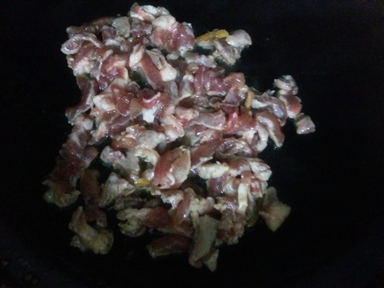 Stir-fried Pork with Homemade Chili recipe