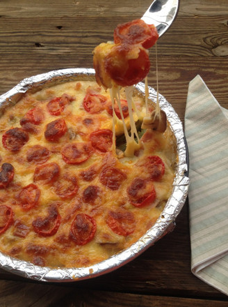 Tomato and Bacon Pizza recipe