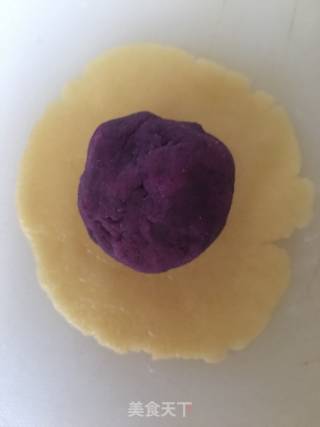 Popped Purple Sweet Potato Buns recipe