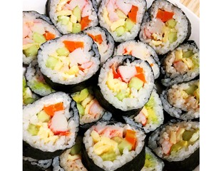 Super Simple Japanese Sushi Rolls Too recipe