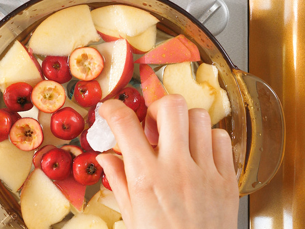 Hawthorn Apple Water Digestion and Spleen Invigorating Drink recipe
