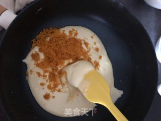 Egg Yolk Pork Floss Seaweed Snowflake Crisp recipe