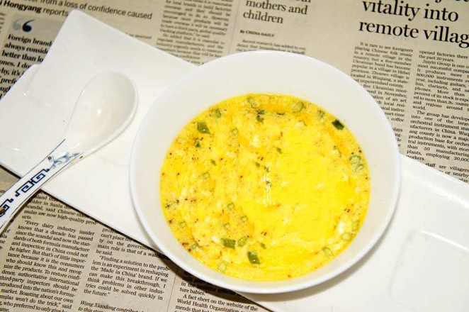 Tender Corn and Egg Custard recipe