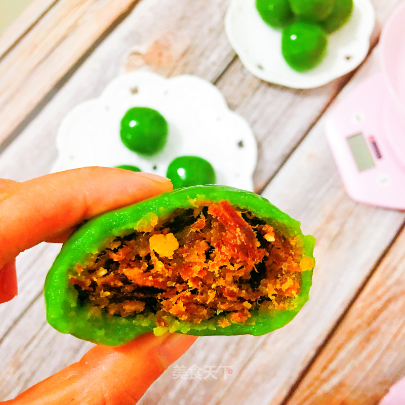 Egg Yolk and Pork Floss recipe