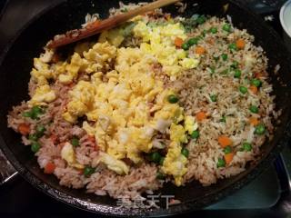 Fried Rice with Shacha Sauce and Egg recipe