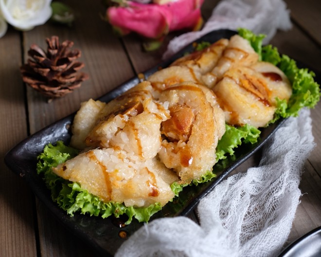 Teriyaki Fried Rice Dumplings——save Those Rice Dumplings that Can’t be Eaten【refrigerator Processor】 recipe
