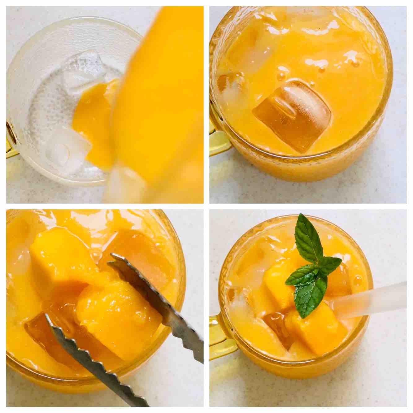 Iced Mango Probiotics recipe