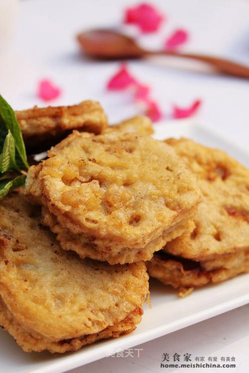 Pan Fried Lotus Root Box recipe