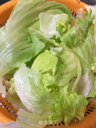 Lettuce in Oyster Sauce recipe