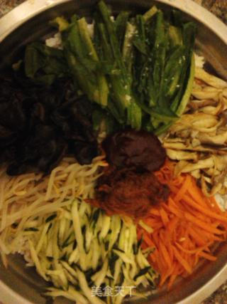 Homemade Home-made Korean Bibimbap recipe