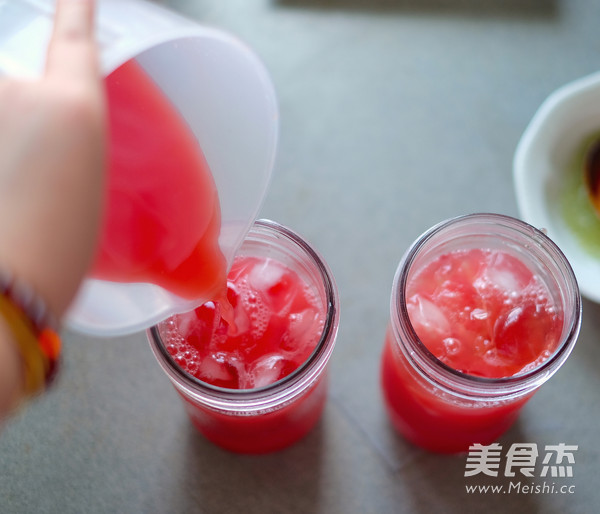 Watermelon Cold Day Sago Juice recipe