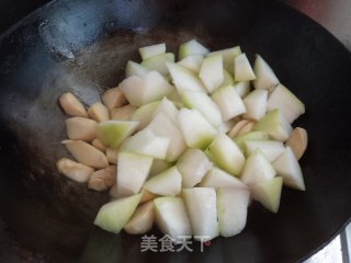 Braised Winter Melon and King Pleurotus recipe