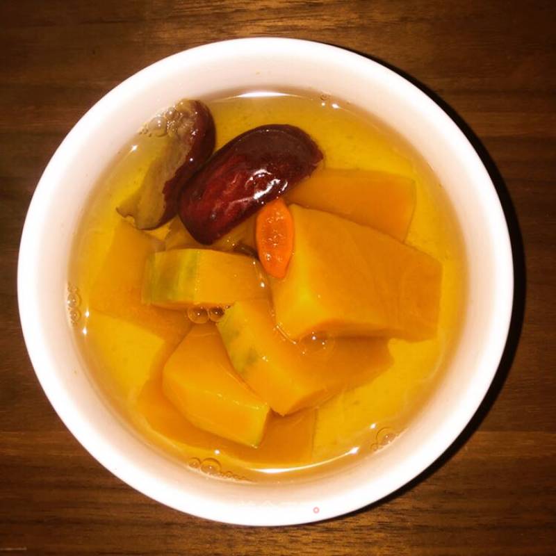 Jujube and Pumpkin Soup recipe