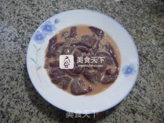 Stir-fried Pork Liver with Hot Pepper and Lei Sun recipe