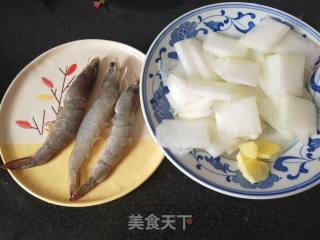 Winter Melon Prawn Soup recipe