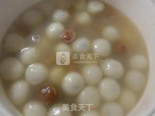 Lychee Boiled Dumplings recipe